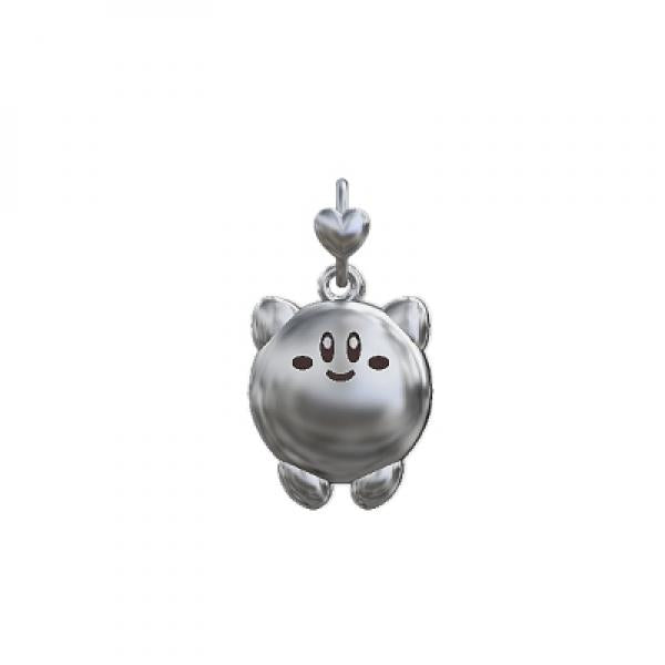 Mistletoe 925 Silver Cartoon Dangle Pendant Charm Jewelry