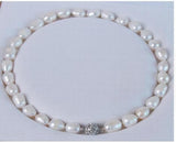 Natural 11-12mm Baroque Cultured Pearl Necklace