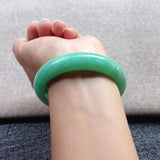 Natural Jadeite Green Bracelet Princess Jewelry Gift