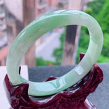 Zheru Jewelry Burmese Jadeite Bracelet 54mm-64mm for Mother & Girlfriend