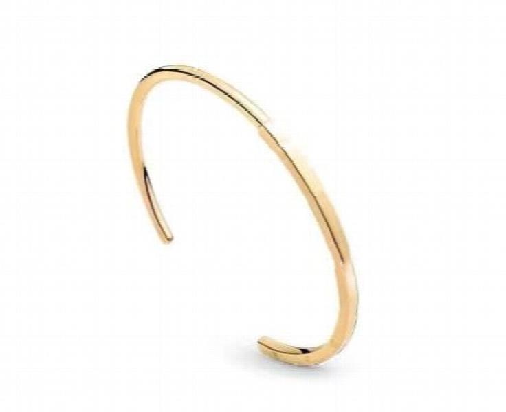 925 Sterling Silver Pan Bracelet Rose Signature I-D Bangle