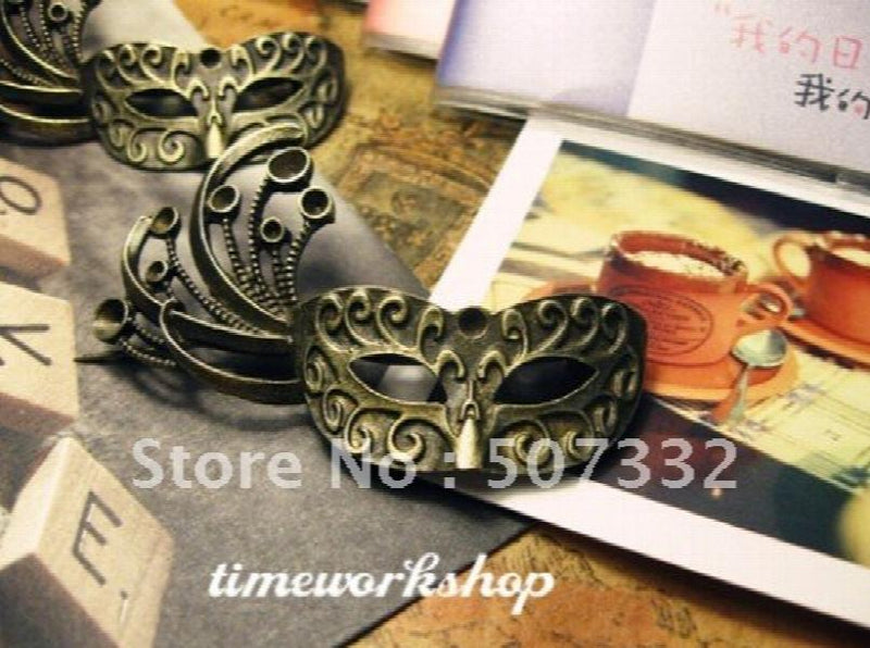 20pcs Vintage DIY Zakka Accessories for Mask Pin A345