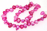 Peach Baroque Cultured Freshwater Pearl Beads 10MM AA 14inches