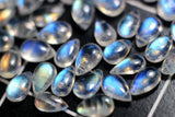 Rainbow Moonstone Loose Beads 8-10mm for DIY Jewelry Making