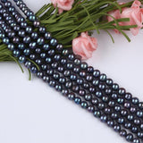 Natural Potato Shape Freshwater Pearl Strands 7-8mm