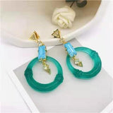 Amybaby Vintage Crystal Womens Stud Earring Party Jewelry