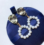 4-5mm Round Freshwater Aus South Sea Pearl Earrings