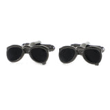 Gunmetal Plated Sunglasses Cufflinks Father's Birthday Gift