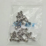 Antique Silver Vajra Bell Charms Spacer Beads DIY Jewelry Making
