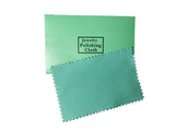 100 Pcs Silver Cleaning Polishing Cloth Package Jewelry Suede Maintenance