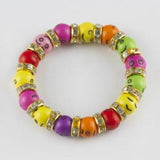 Colorful Beaded Kids Bracelet for Girls
