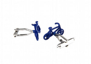 Men's Bicycle CuffLinks Copper Material