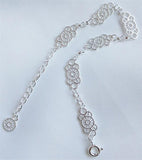 925 Sterling Silver Sweet Lace Bracelets Women Jewelry