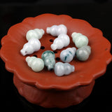 Burmese Jadeite Gourd Pendant Jewelry Men Women Gift