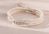 Hand-woven Couple Bracelet Luck Multicolor Ethnic Style Jewelry