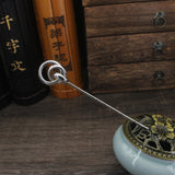 2pcs Women Metal Hairpins Clip Bridal Hair Jewelry Bun Maker