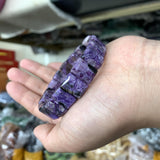 Charoite Stone Beads Bracelet Gemstone Jewelry Bangle For Woman