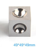 Steel Dapping Block Punches Jewelry DomingTool 60mm