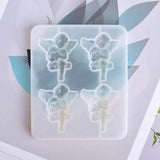 Mermaid Angel Shaped UV Resin Epoxy Molds for DIY Jewelry