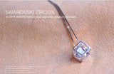 925 Sterling Silver Ladies`pendant Necklace Gift