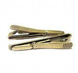 Tie Clip Clasps Bar Slide Men's Weddings DIY Cuff Collar Multi-color Plated