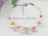 24PCS Turtle Drop Lucky Raffia Bracelets #21693