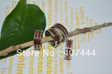 8mm Silver Tungsten Ring with Rosewood Inlay - Hot Promotion