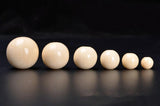 Resin Round Spacer Beads Hole Beads Ivory Beads 6/8/10/12/14/16mm