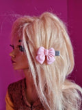 Peach Rose Hairpins Girl Hair Clips 5pcs