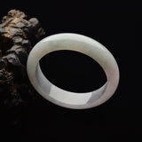 Zheru Jewelry Natural Burmese Jadeite Light Purple 54-62mm Bracelet