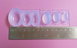 Transparent Semi-Elliptical Sphere Resin Molds for Jewelry