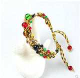 Consecrated 5 Element Kaiyunhua Tai Sui Bracelet Zodiac Rope Crystal Bead