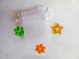 100pcs Organza Bags with Handles for Jewelry/Wedding