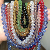 Austrian Crystal Rondelle Beads 4/6/8/10/12mm