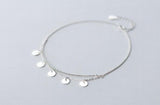 925 Sterling Silver Anklet Bracelet for Women