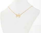 Custom Name Necklace, Stainless Steel Small Name Pendant