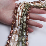 8-11mm Freshwater Biwa Pearls Strands For Jewelry Making