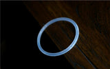 Brazilian Agate Bracelet Ice Chalcedony Strip