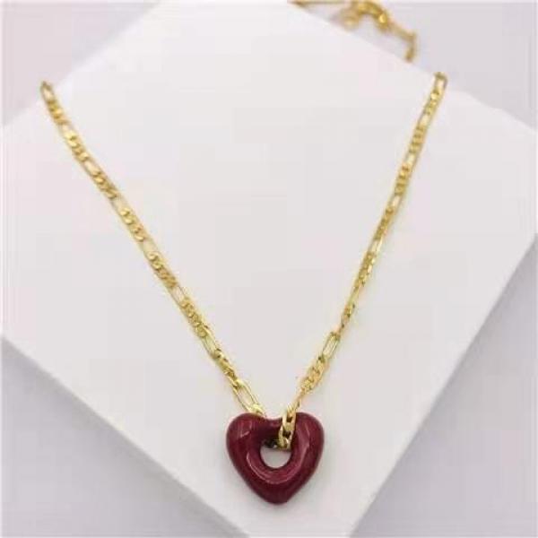 Amybaby Vintage Enamel Glaze Necklace Jewelry For Party