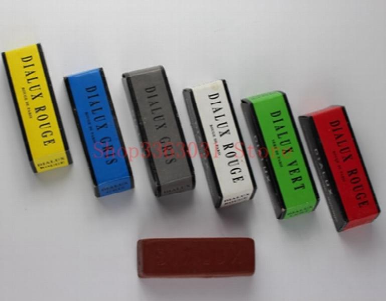6pcs Silver Copper Polishing Wax Jewelry Grinding Wax