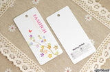 Garment Tags Hangtag Clothing Labels Sticker Packing Jewellery Tags