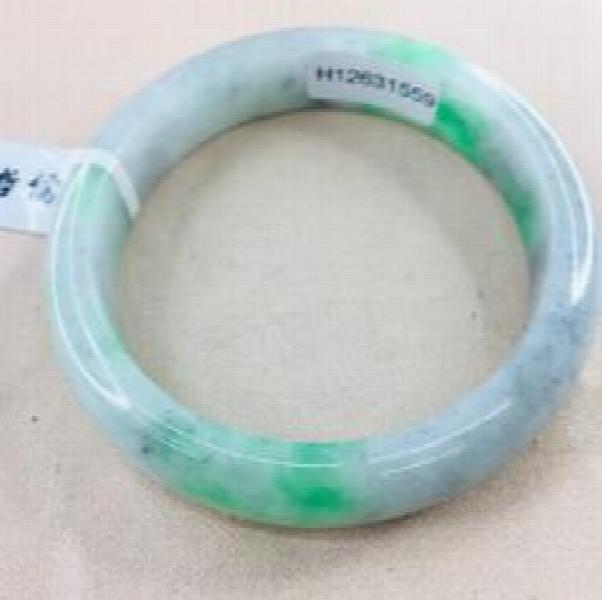 Zheru Jewelry Natural Jadeite Bracelet 52-61mm Two-tone Princess Jade Gift