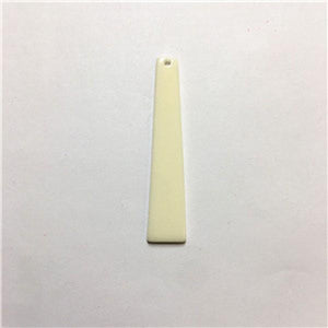 100pcs Acrylic Trapezoid Charms for Stud Earrings DIY