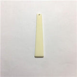 100pcs Acrylic Trapezoid Charms for Stud Earrings DIY