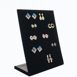 Trumpet Display Shelf Board Pin Ear Ring Jewelry Display Stand Earring Holder