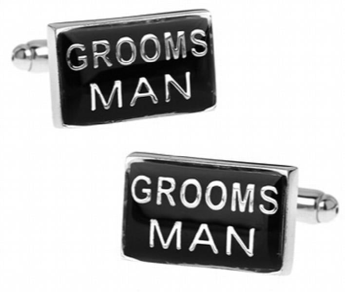 Wedding Cufflinks Grooms Copper Material Wholesale