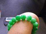 Natural Burmese Jade Green Bracelet Jewelry Bracelets for Men and Women