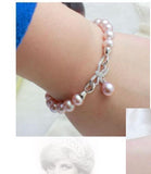 Charming 8-9mm South Sea Multicolor Bracelet 7.5-8in