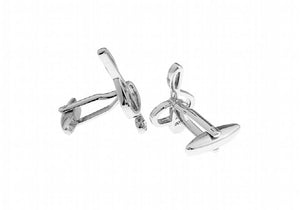 iGame Retail G clef Cuff Links Brass Material Music Note