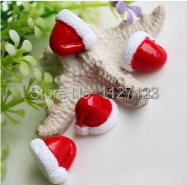 30pcs 16MM Christmas Hat Stuffings For DIY Jewelry Making